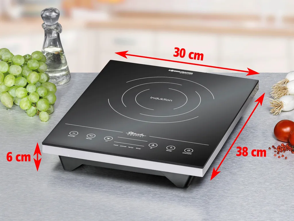 Table de cuisson induction encastrable ROMMELSBACHER CT 2010/IN Mono