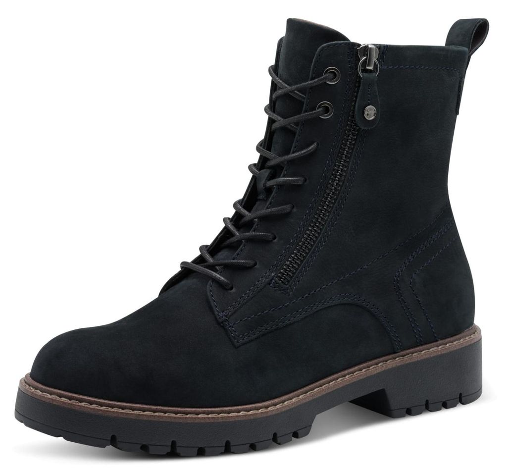 Tamaris Schnürstiefeletten Damen 32313233313532 Blau 40 EU