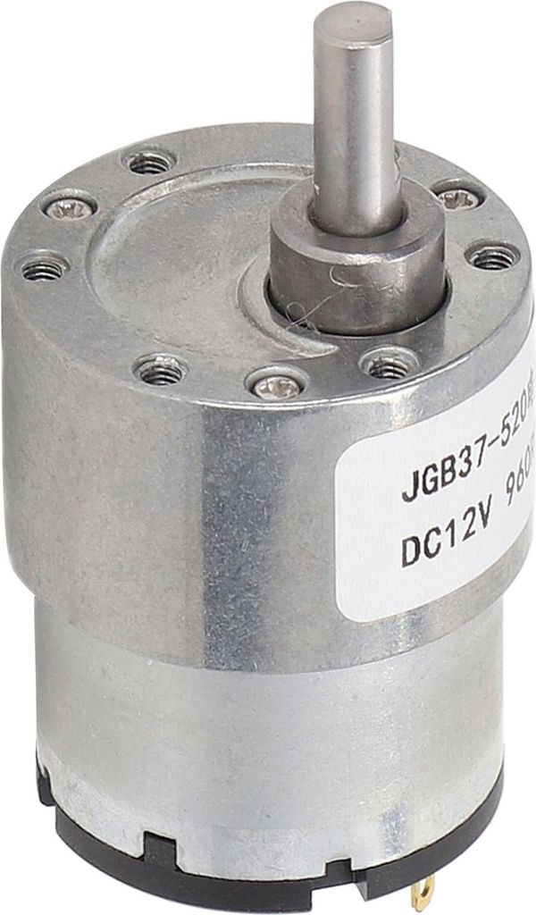 Gleichstrom-Getriebemotor mit guter Leitfähigkeit, Messingspule, hohem Drehmoment, CW/CCW, stabiler Schneckengetriebemotor, 12 V DC, 960 U/min