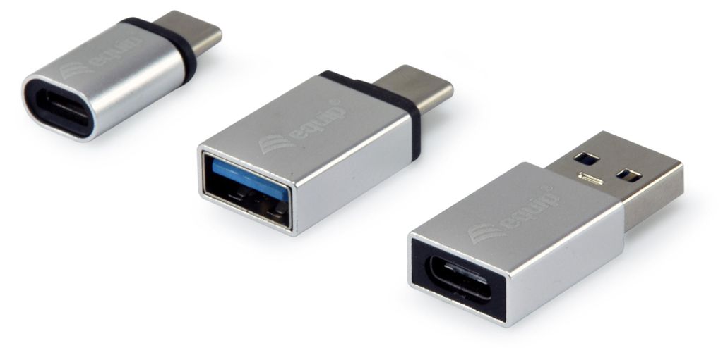 Equip OTG-Adapter für USB-C 3er Pack Produktbild 