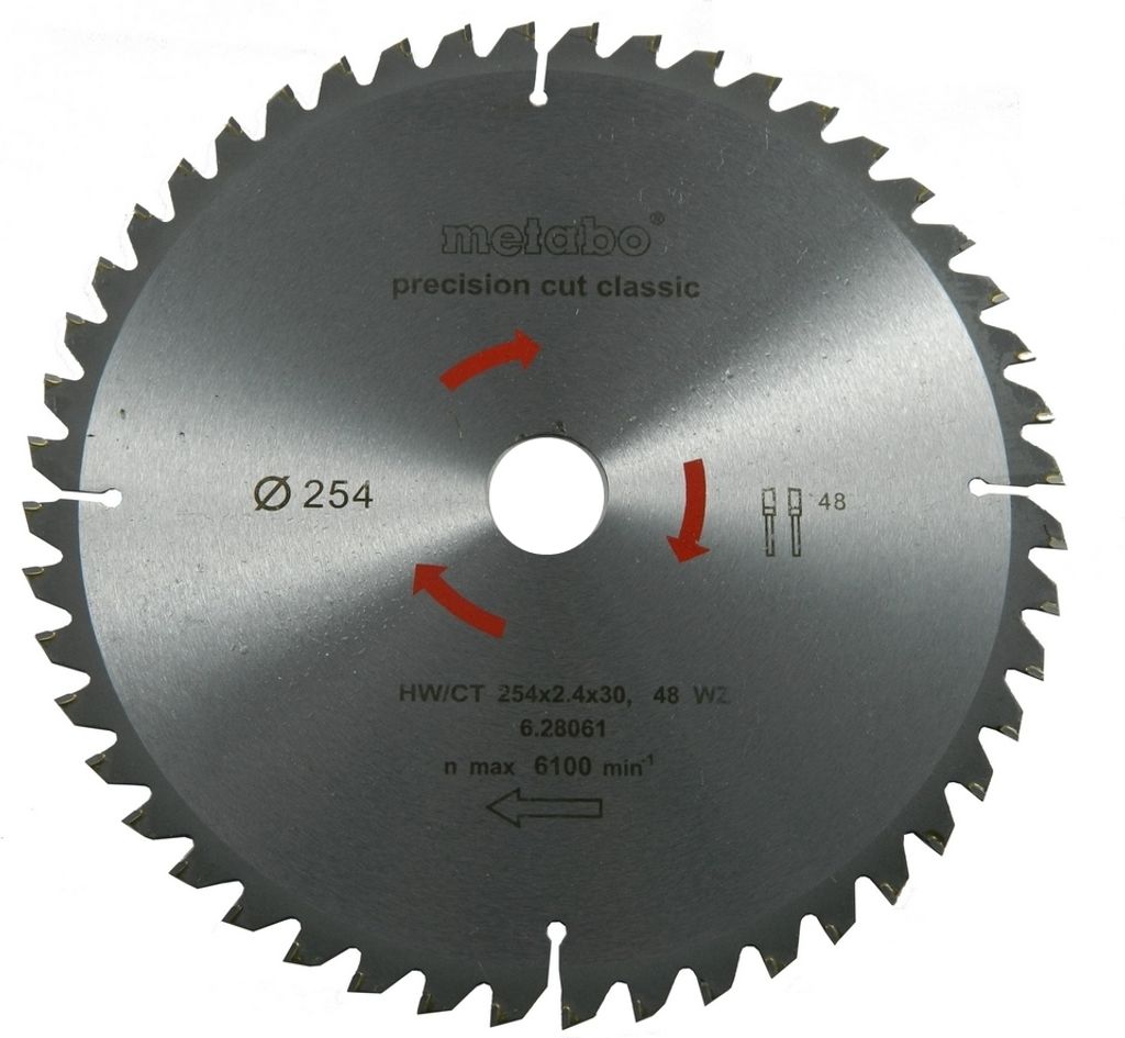 Metabo CordlessCutClassic 254x30 - Akku-Trennschleifer 48 WZ