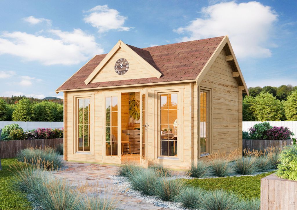 Fjordholz Gartenhaus Modell Teehaus Glasgow 70 A