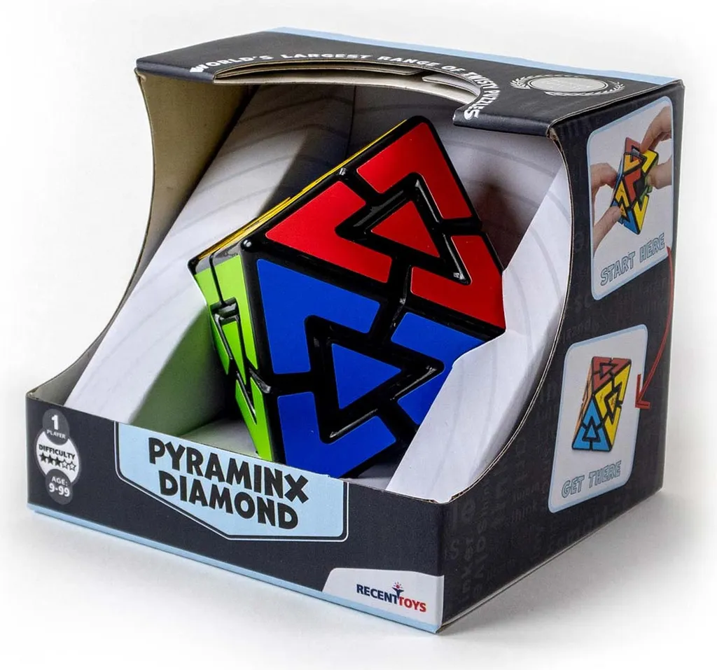 Pyraminx Diamond Casse-Tête : Brainteaser Géométrique Niveau Expert - 11