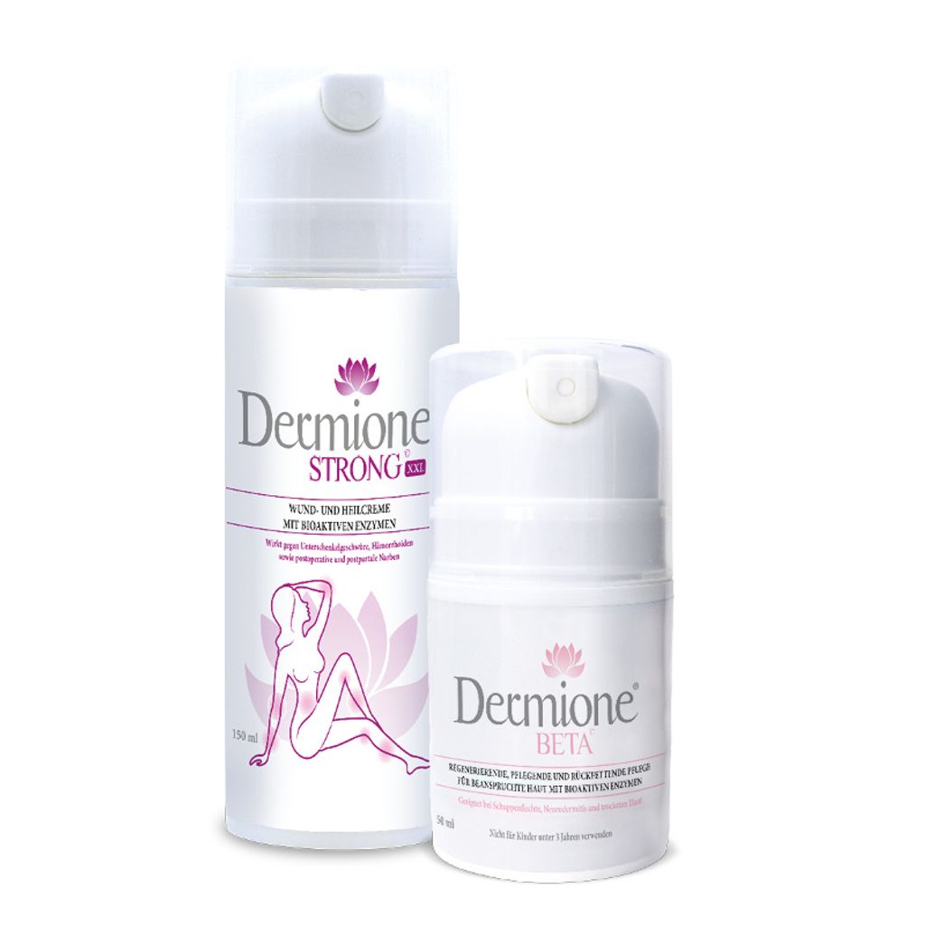 Dermione - REGENERATIONSPFLEGE-PAKET FÜR DIE HAUT NACH OPERATION ODER VERLETZUNG – STRONG XL