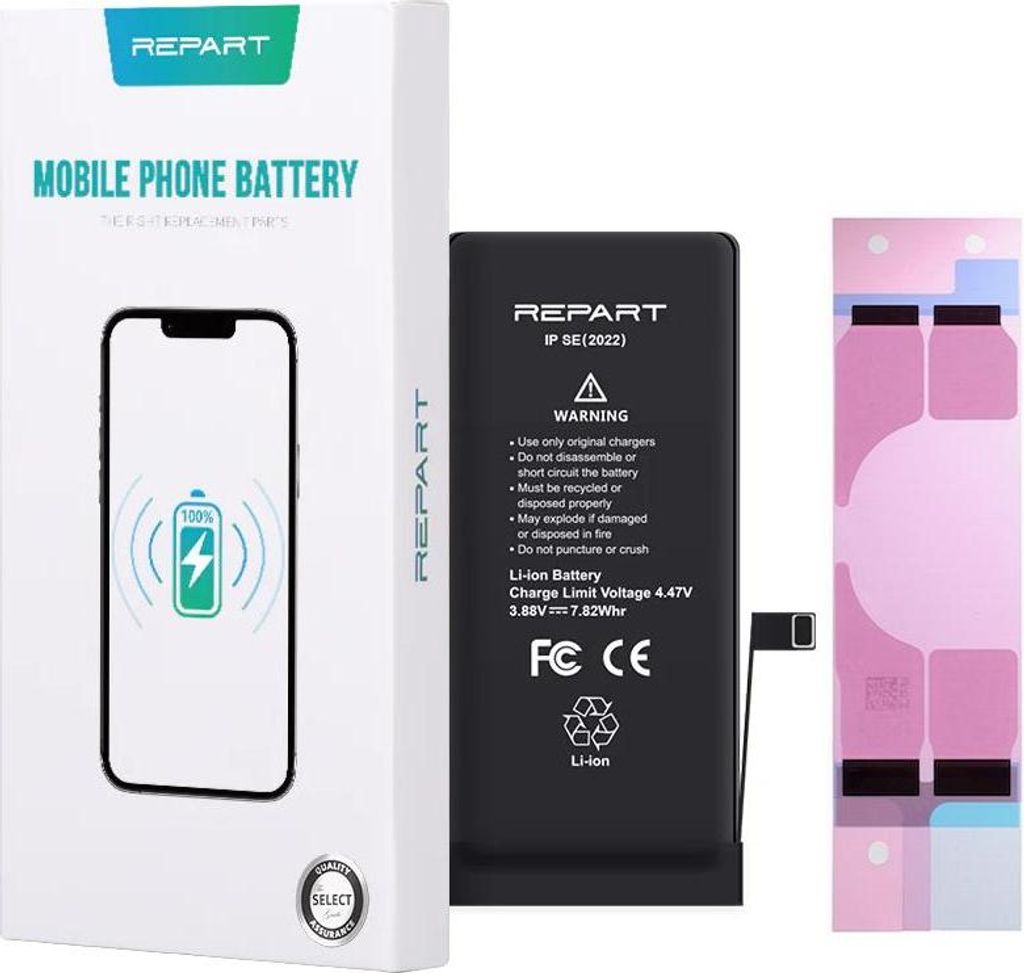 Batteria REPART per Apple iPhone SE 2022 da 2018 mAh - Immagine del prodotto 