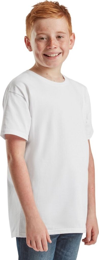 Fruit of the Loom - "Iconic" T-Shirt für Kinder RW9565 (116) (Weiß)