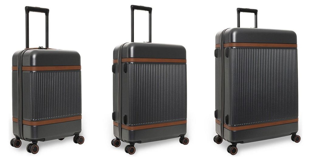 The Chesterfield Brand Zuna Trolley-Set S / M / L Urban Graphite anthrazit 55cm