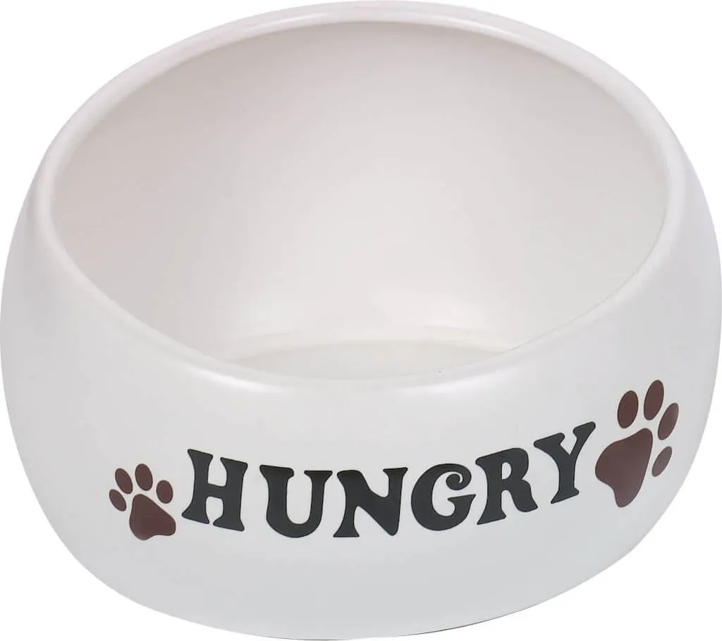 Gamelle céramique Nobby Hungry crème Ø 17 cm pour chien et chat