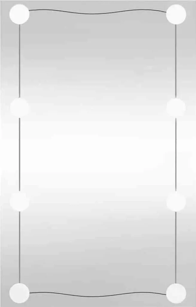 Specchio Bagno LED 50x80 cm vidaXL | Illuminazione Moderna e Design