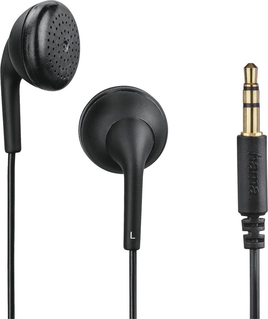 Hama Kopfhörer "Bubbly", Earbuds, Schwarz Produktbild 