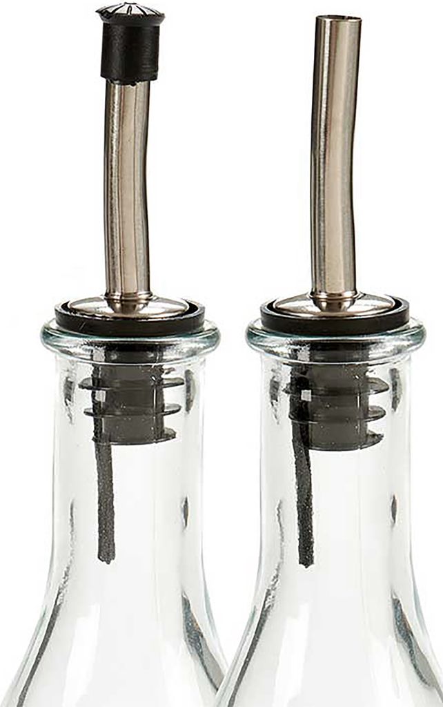 2x Flaschenausgießer mit Verschluss Weinausgießer Produktbild 