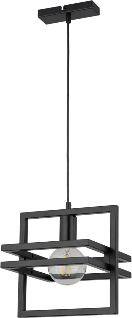 Lustre noir décoratif Merci Sigma Lighting style industriel chic E27 15W