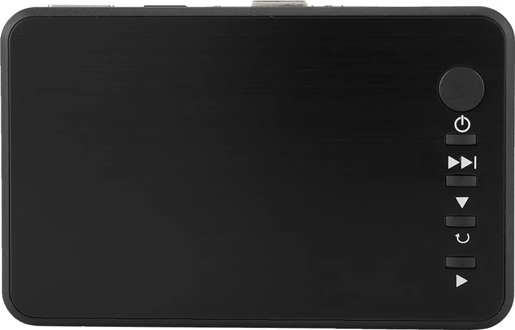 Lecteur Multimédia 4K Ultra HD Mini HDMI avec Sortie Audio et Port Disque Dur
