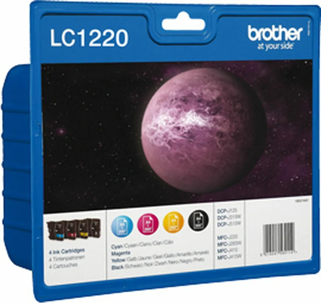 Brother LC1220VALBP Originale - Kit Inchiostro Serie DCP / MFC