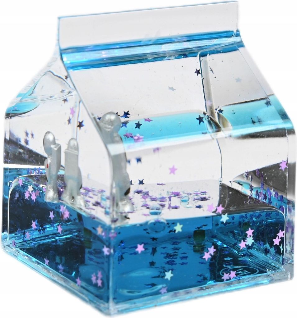 Liquid Motion Bubbler Astronaut Meereswellen Deko - Beruhigendes Schreibtisch Spielzeug Geschenk