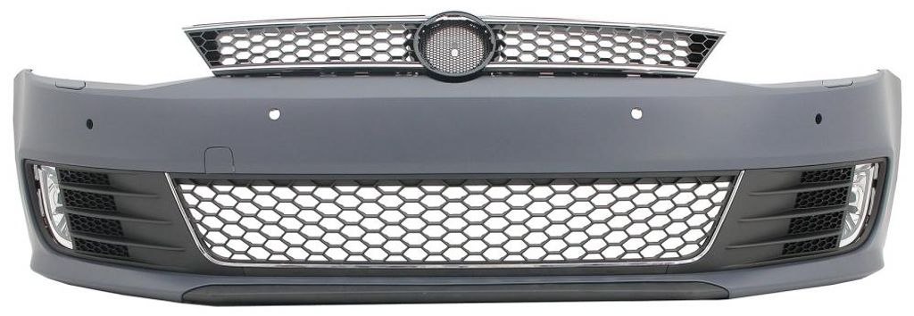 Stoßstange für VW Jetta Mk6 VI 2011-2014 Kühlergrill Produktbild 