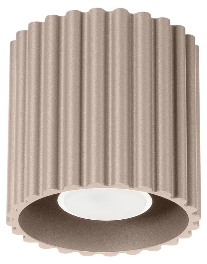 Deckenleuchte AURA 1 taupe GU10 Produktbild 