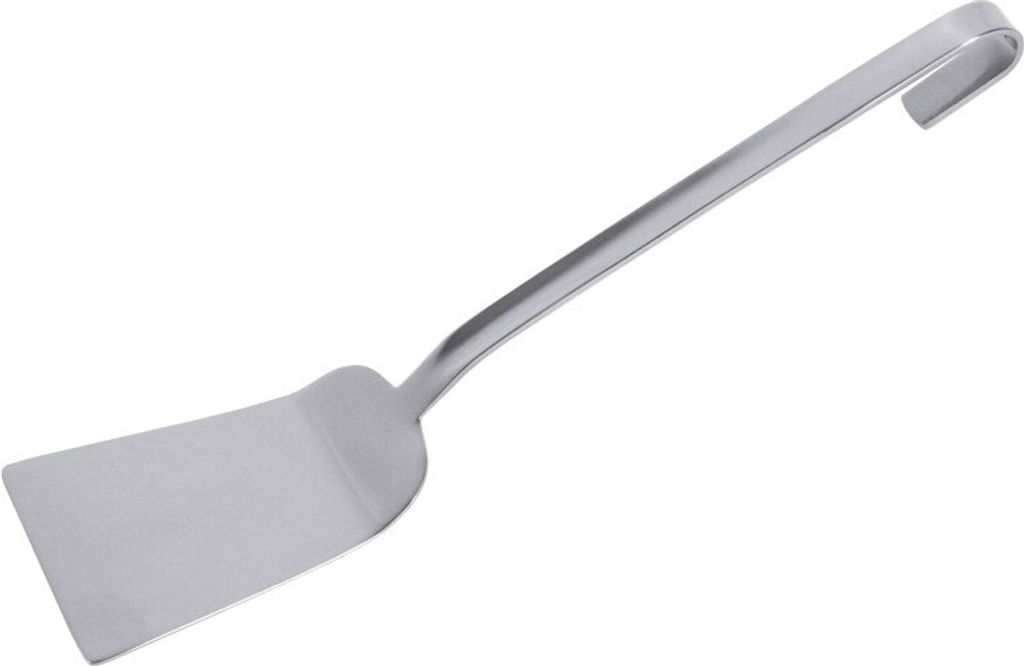 Pfannenschaufel, Bratschaufel, Edelstahl, 28-36cm wählbar : kurz Variante: kurz