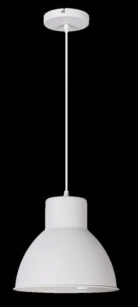 Suspension Design Blanc Industriel E27 pour Éclairage Cible Derek - 4