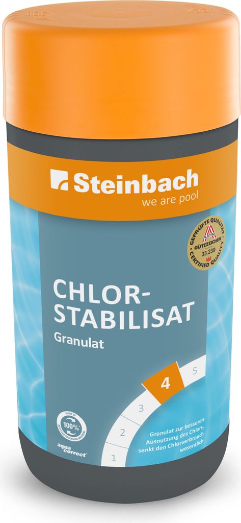 Steinbach granulát stabilizátoru chlóru 1 kg Obrázek produktu 