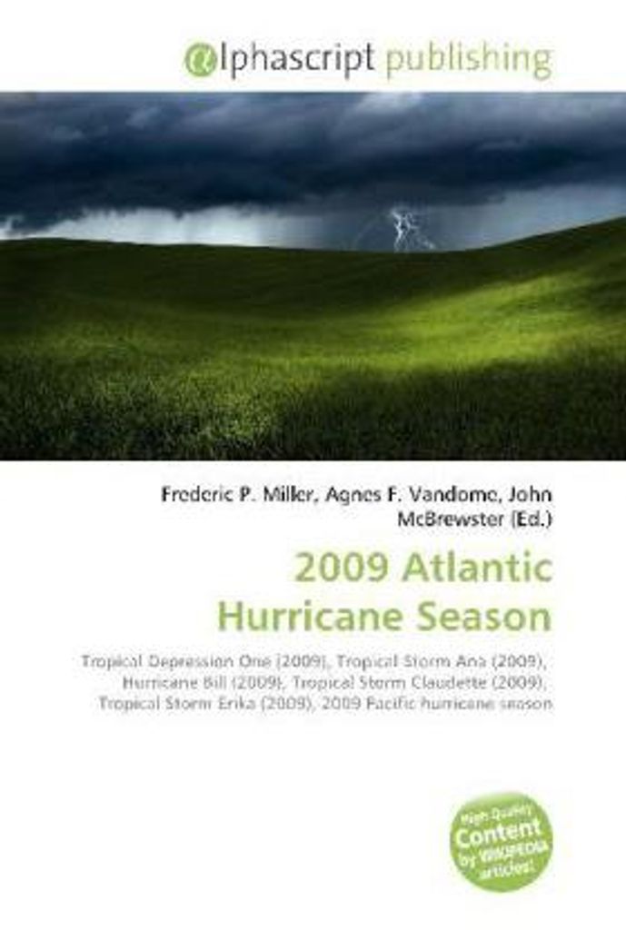 2009 Atlantic Hurricane Season