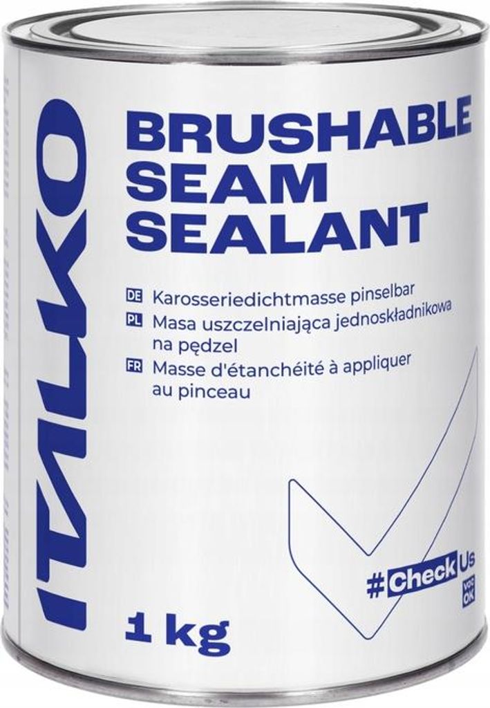 ITALKO Dichtmasse Grau 1kg zum Auftragen mit Pinsel – Produktbild 
