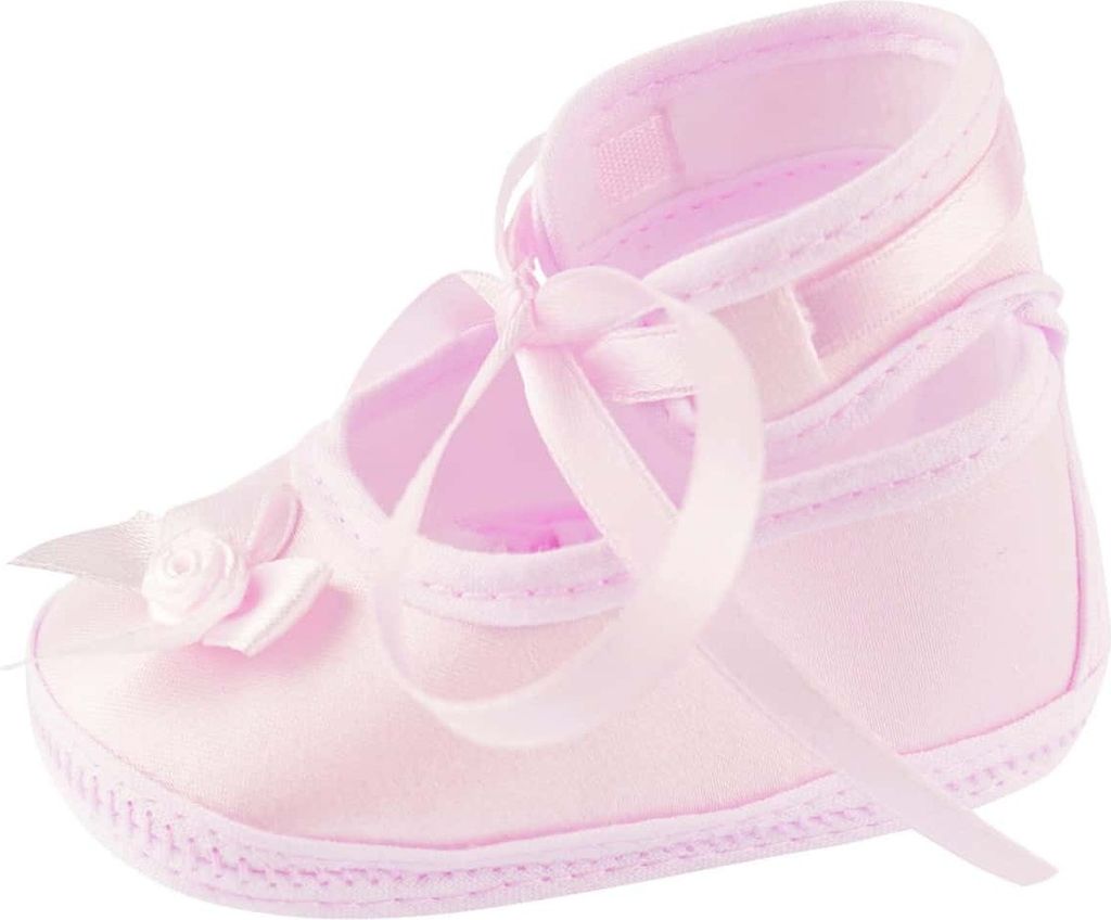 Toma Baby Ballerina Sandalen Taufschuhe Rosa 10cm / EU17