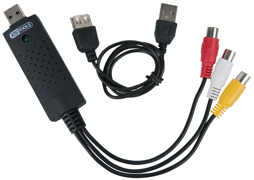 Carte capture vidéo USB 550.8603 KS TOOLS haute résolution stable