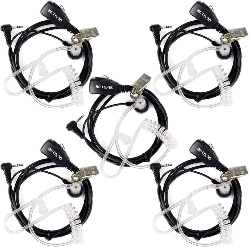 Retevis vysílačka Headset Walkie Talkie Headphones 1 pin Obrázek produktu 