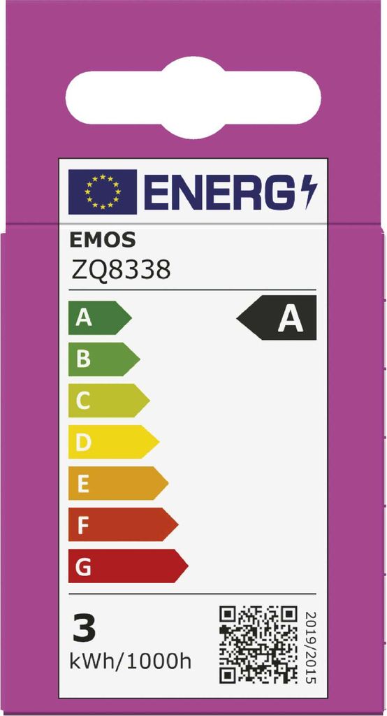 EMOS LED Spot MR16 GU10 – 3W, 535 Lm, 4000K Neutralweiß, 100° Abstrahlwinkel, Ersetzt 40W Halogen
