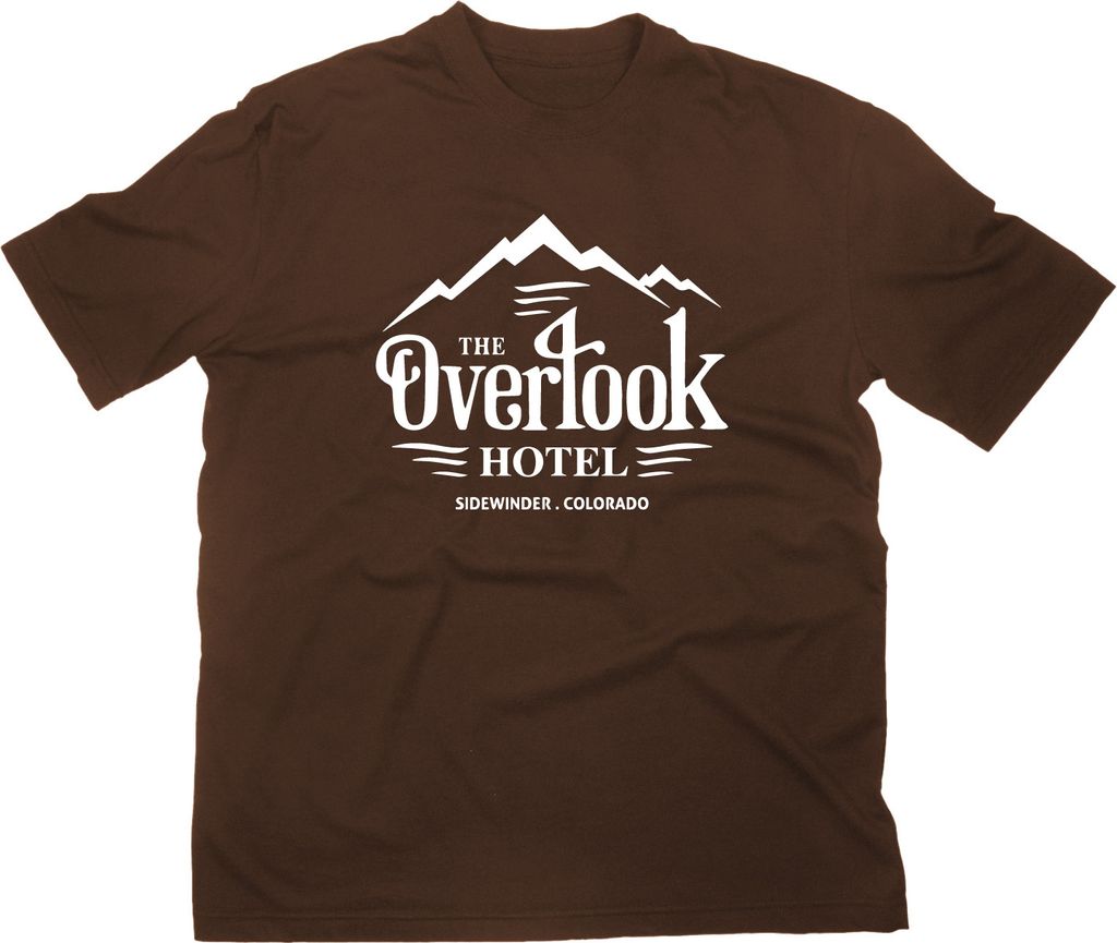 Styletex23 T-Shirt The Overlook Hotel Shining Logo, braun, XL