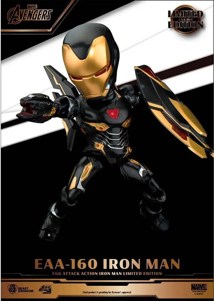 Iron Man Mark 50 Articulée 16 cm Egg Attack Action Avengers Infinity - 5