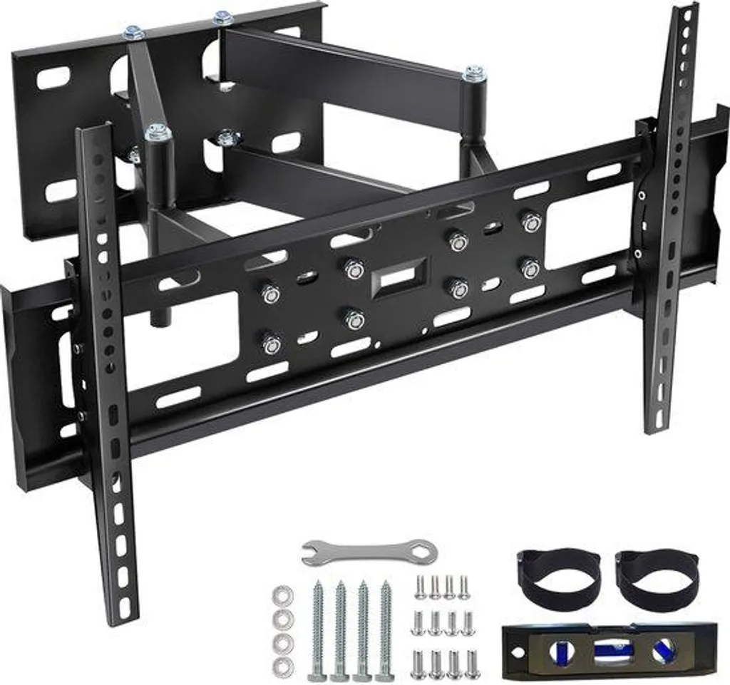 Support mural TV Venton pivotant et inclinable VESA 400x600 jusqu'à 75''