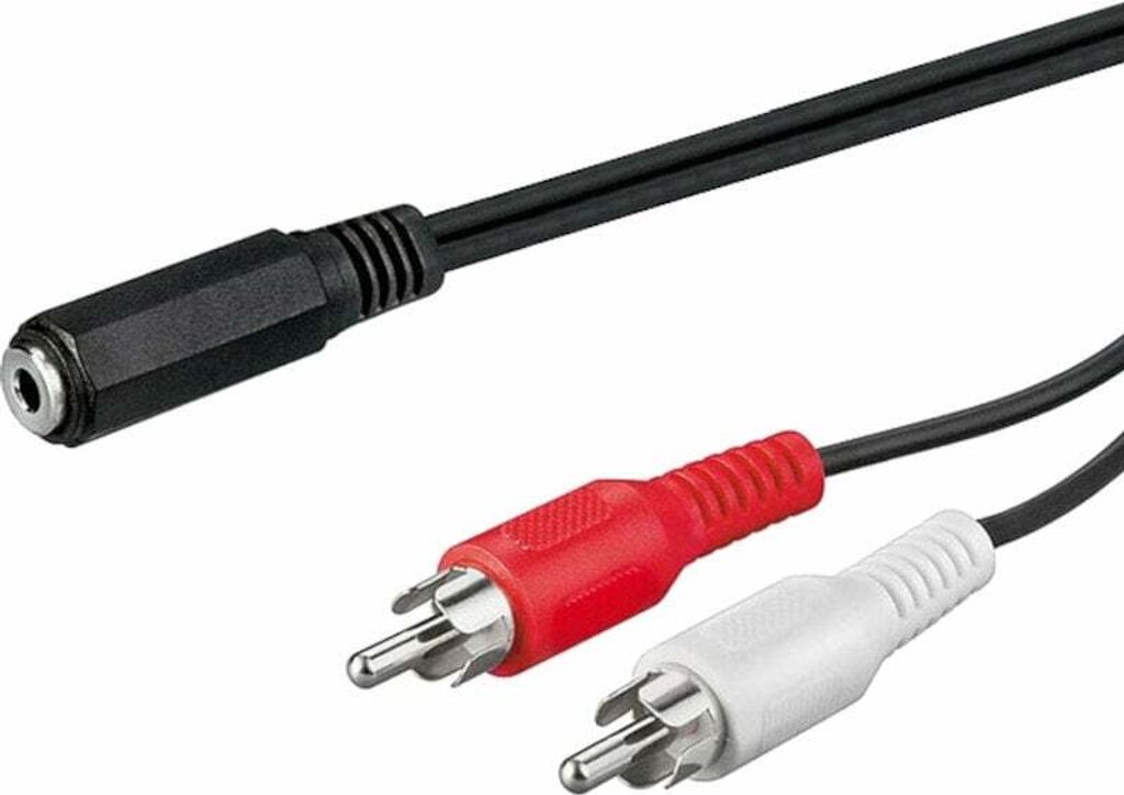 PremiumCord Jack 3.5mm-2xCINCH F/M 1,5 m Audiokabel