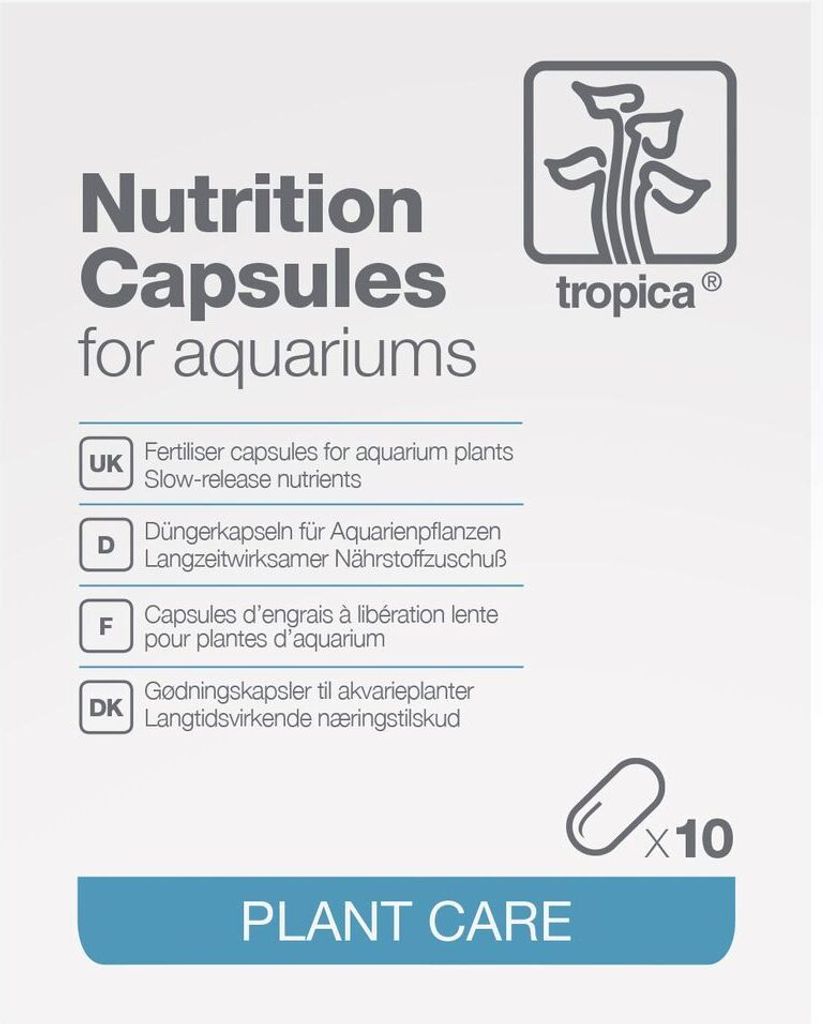 10 Tropica Düngerkapseln Nutrition Capsules - Düngung für Produktbild 