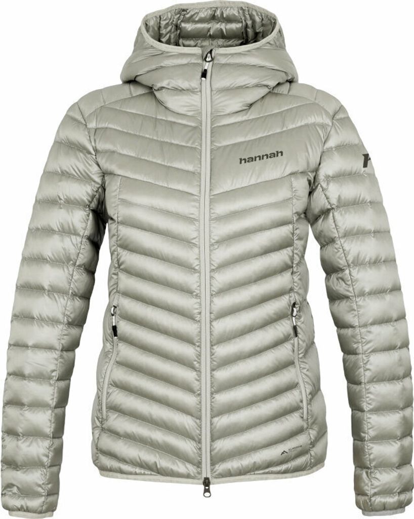 Hannah Ary Lady Light Gray Stripe 40 Outdoor Jacke