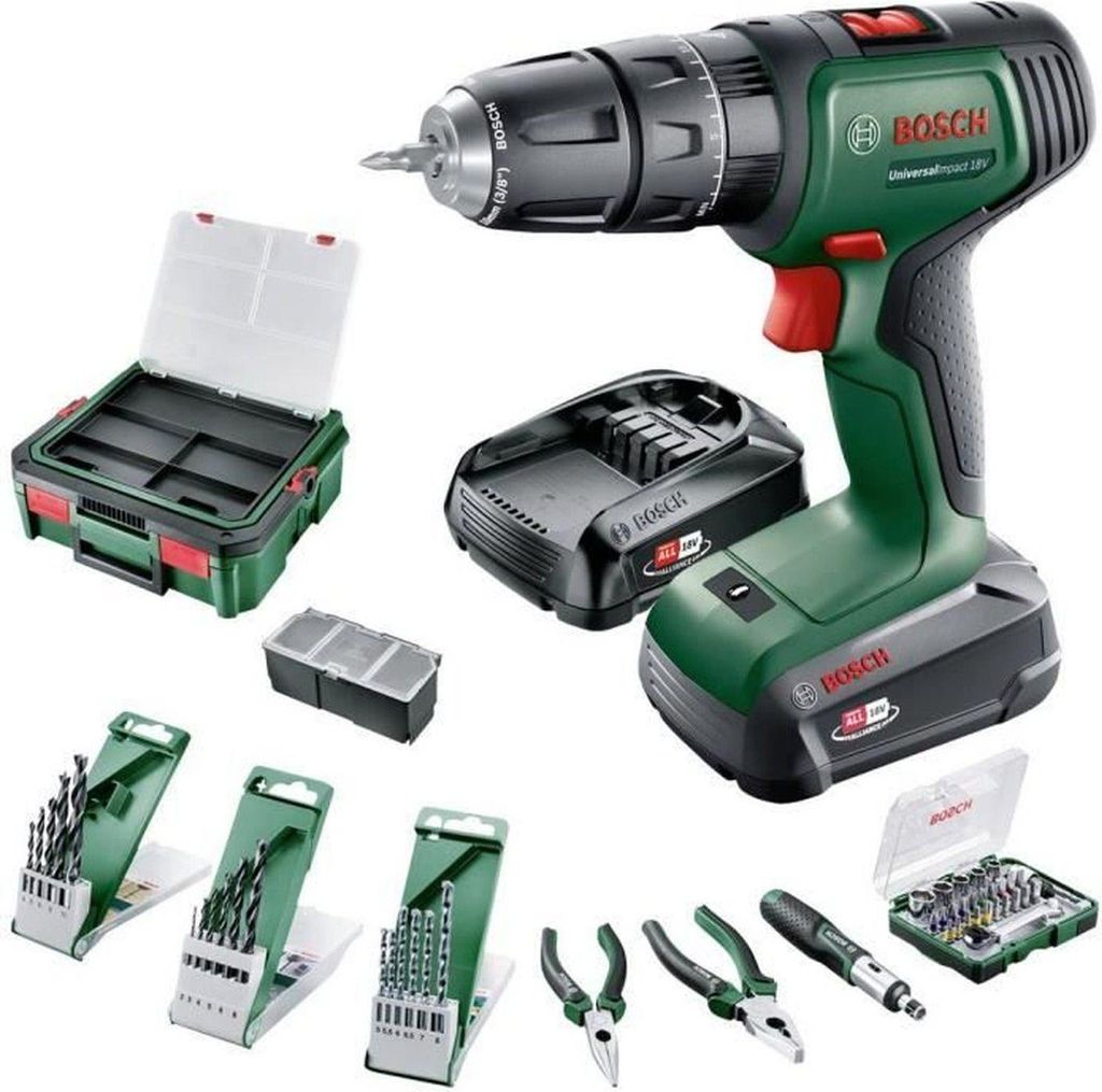 Bosch 06039D4108 Universal Schlag 18V + SystemBox Immagine del prodotto 