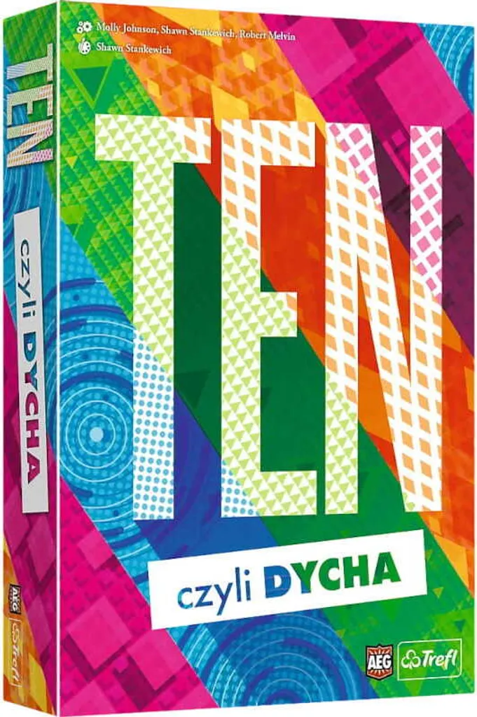 Jeu Trefl Ten ou la ligne haute 02355 - Jeu de société familial et d'enchères