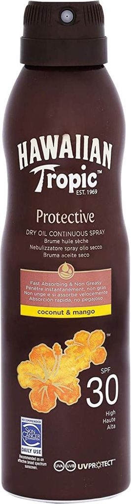 Brume d'huile de coco et mangue SPF 30 Spray 180ml Image du produit 
