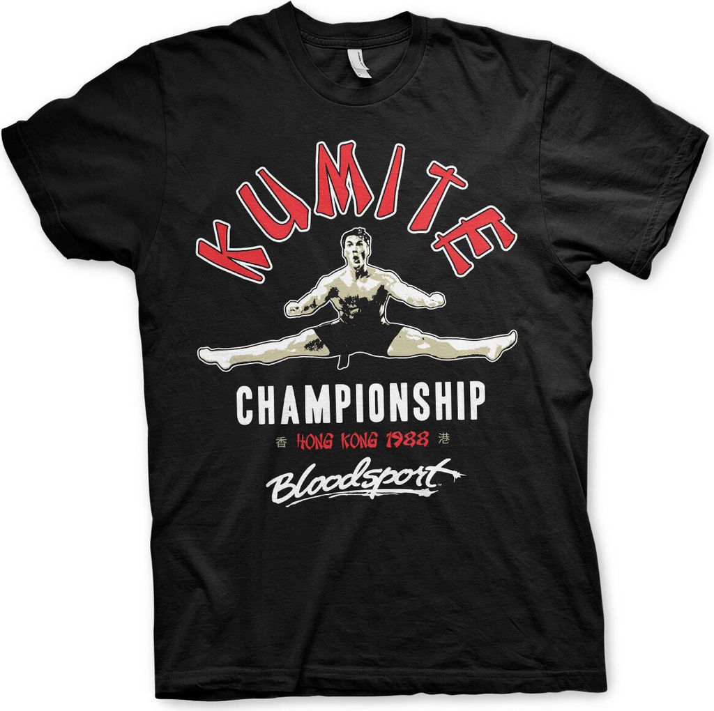 Bloodsport - Kumite Championship T-Shirt - XX-Large - Black