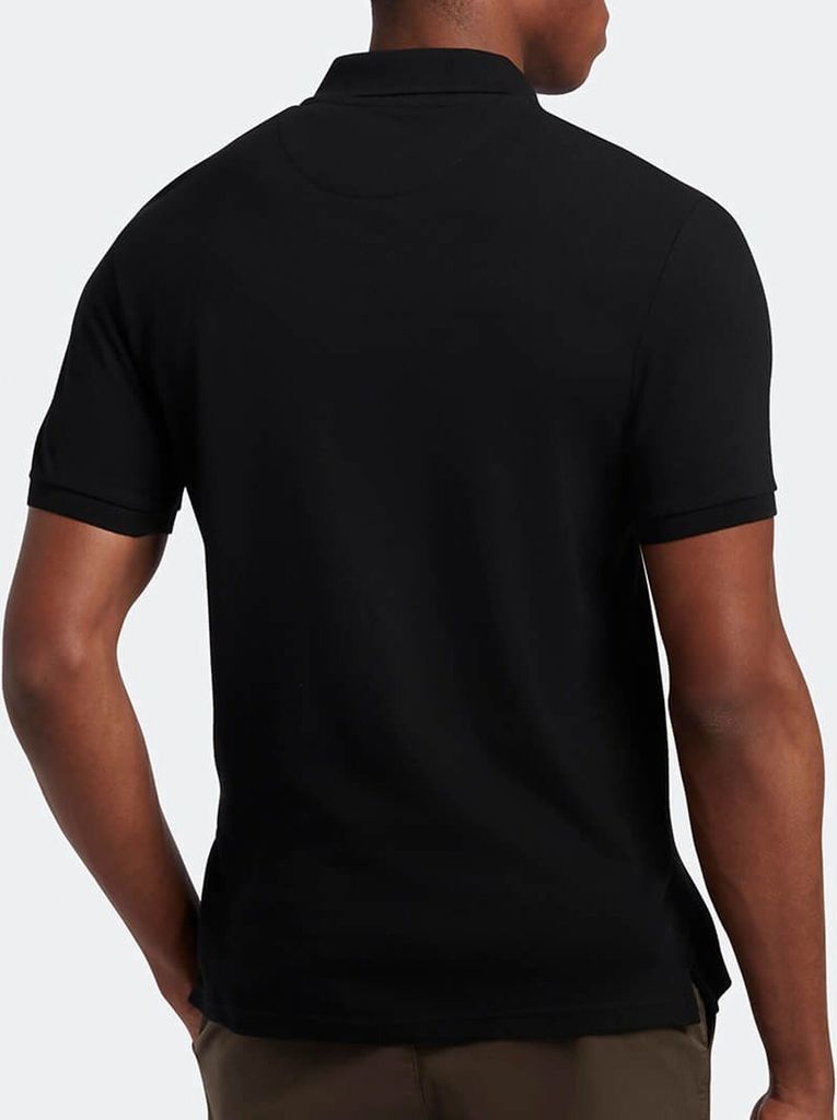 Lyle & Scott Black Polo T-Shirt – Xxl
