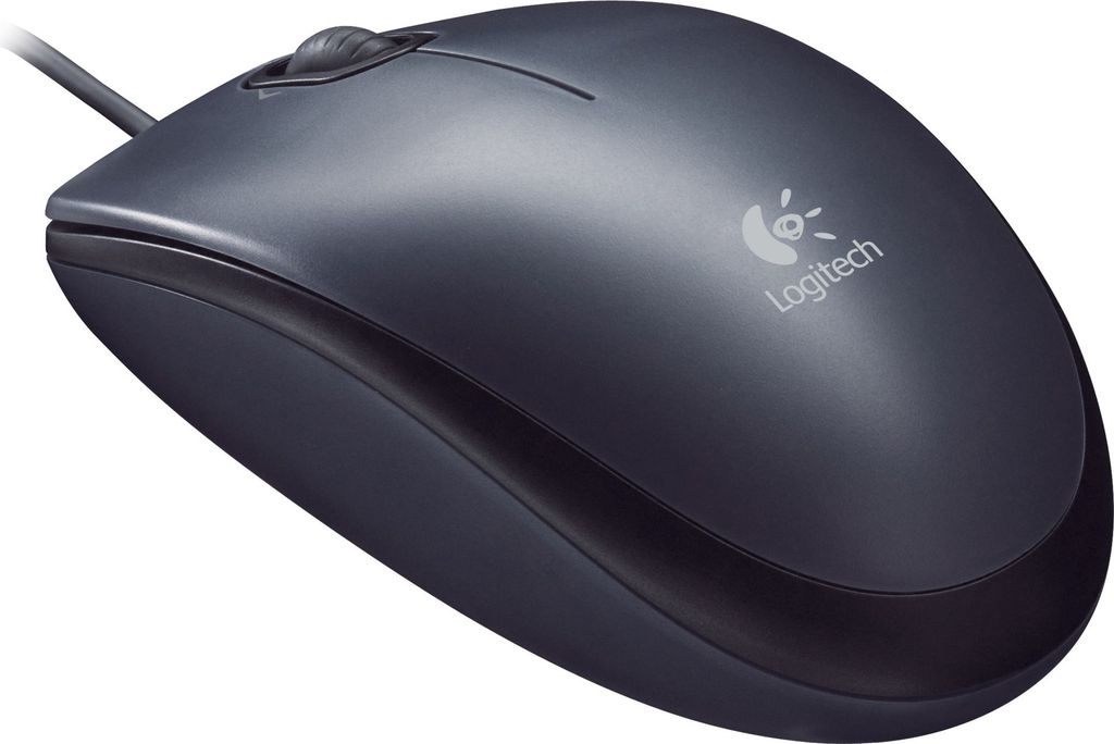 Logitech M 90 Mouse ottico con cavo USB schwarz Immagine del prodotto 