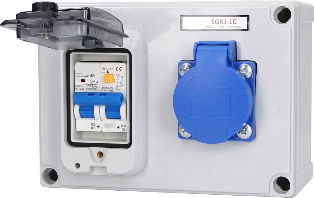 Prise électrique murale standard allemand 200?250V avec Image du produit 