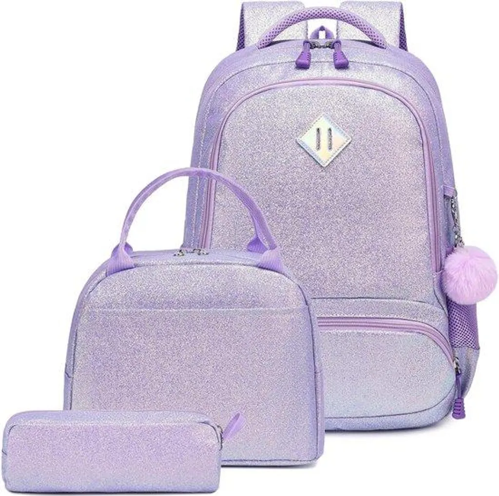 Petit sac de voyage licorne Rainbow Girl pour sorties et école maternelle