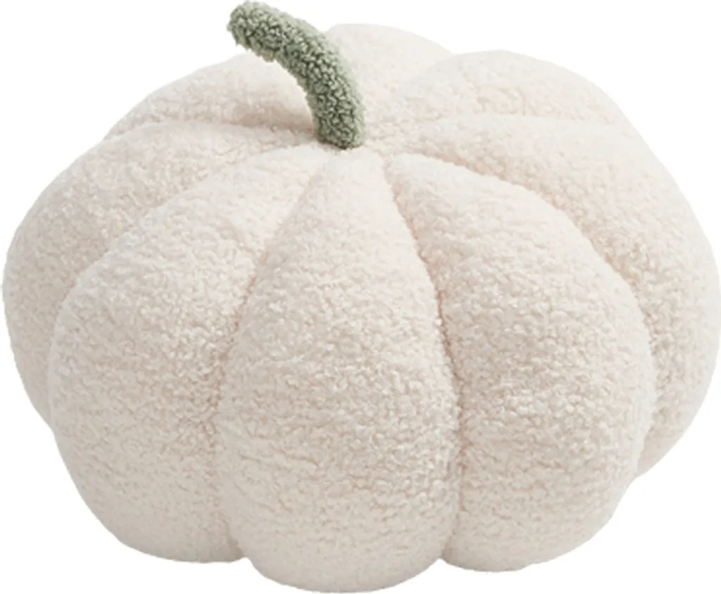 Accessoire Photographie Maternelle Coussin Citrouille Blanc 35cm Chic