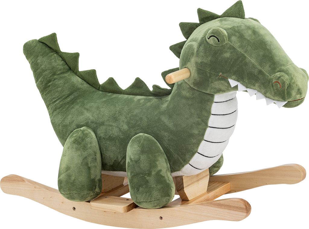 Bloomingville Arnie Rocking Toy, Crocodile, Grün, Polyester Produktbild 