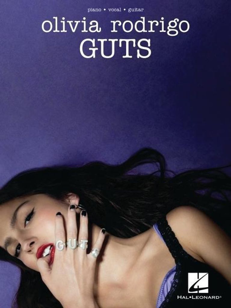 Olivia Rodrigo - Guts: Klavier/Gesang/Gitarre Songbook