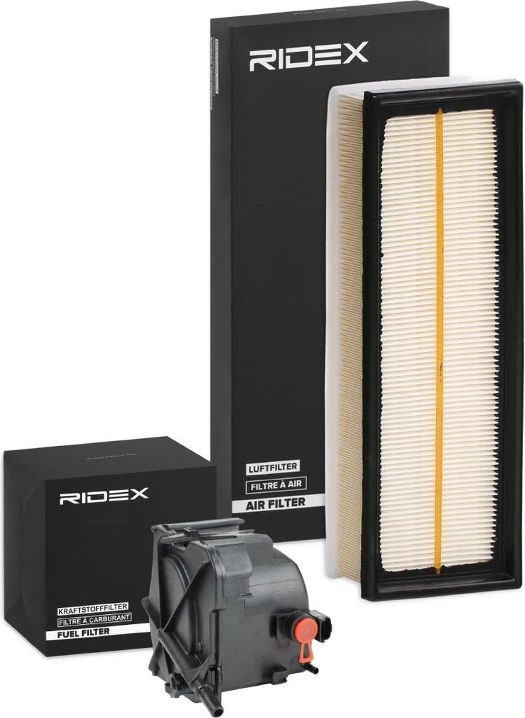 RIDEX Filterset Inspektionspaket Filtersatz passend für PEUGEOT 206 Schrägheck (2A/C) 207 (WA, WC) 206 CC (2D) PARTNER Tepee 207 CC (WD) 307 SW (3H)