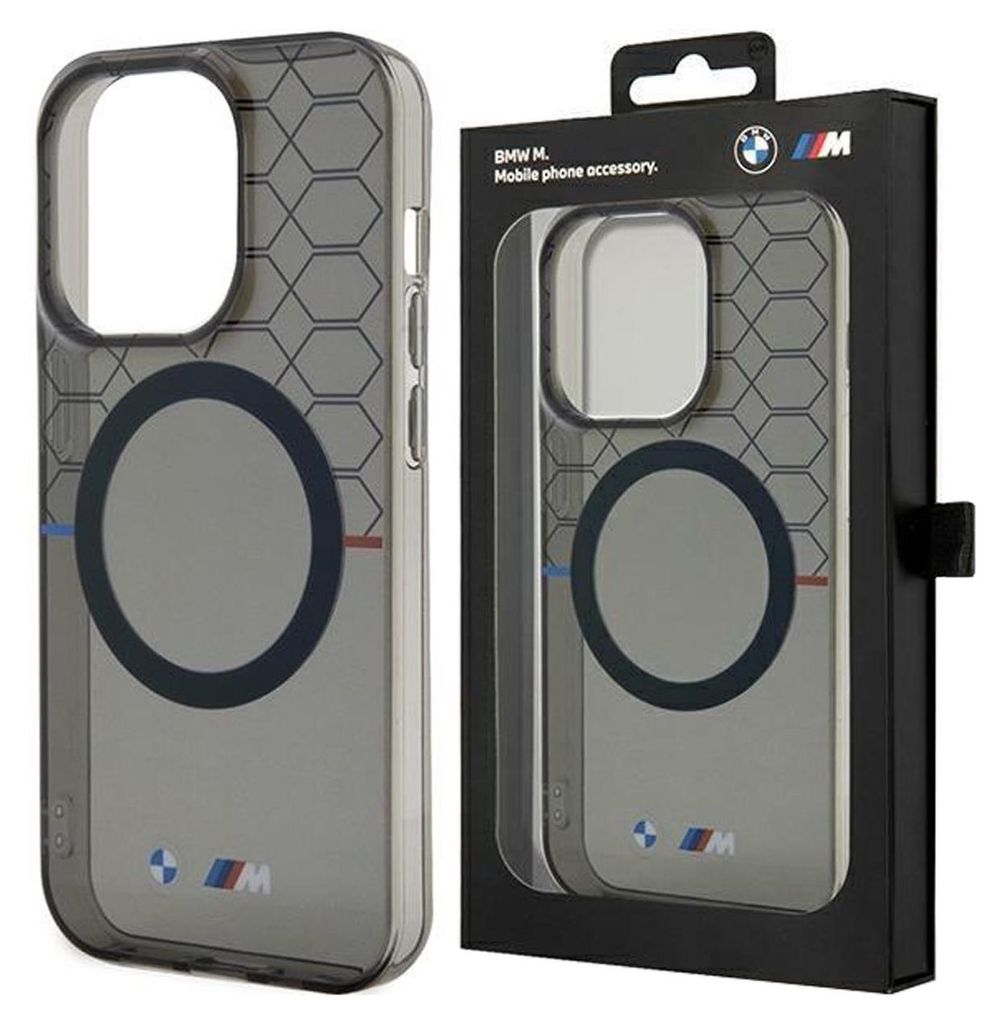BMW Pattern MagSafe - iPhone 14 Pro Hülle (Grau) Produktbild 