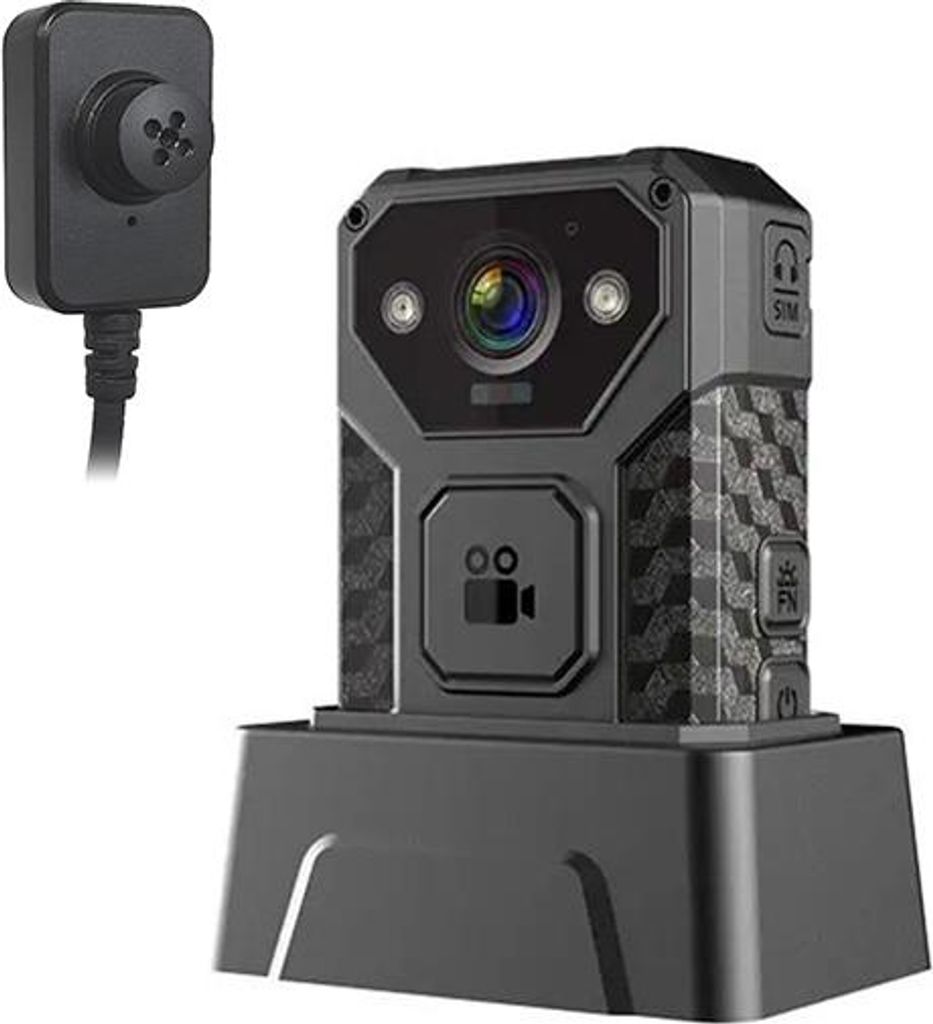 4G bodycam S7 s externí knoflíkovou kamerou - 32GB Obrázek produktu 